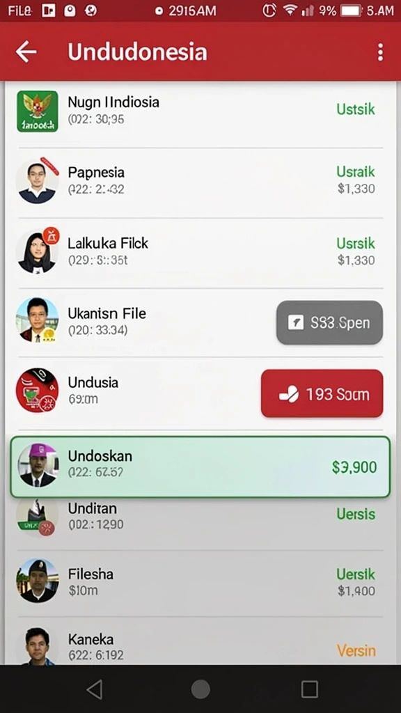 9939 - Lihat berbagai item menarik yang dapat digunakan dalam game.