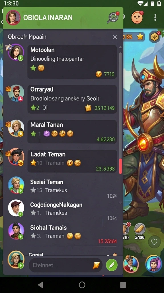 big777 - Screenshot menampilkan berbagai tema slot yang tersedia.