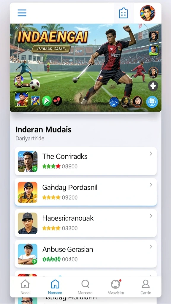 jktwin - Tampilan antarmuka yang user-friendly dan menarik.