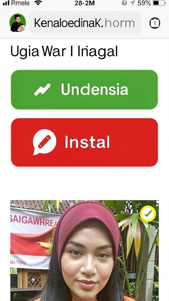 koko5000 - Layar permainan yang menampilkan tantangan seru.