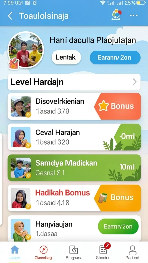 pcx777 - Fitur multiplayer yang memungkinkan bermain dengan teman.