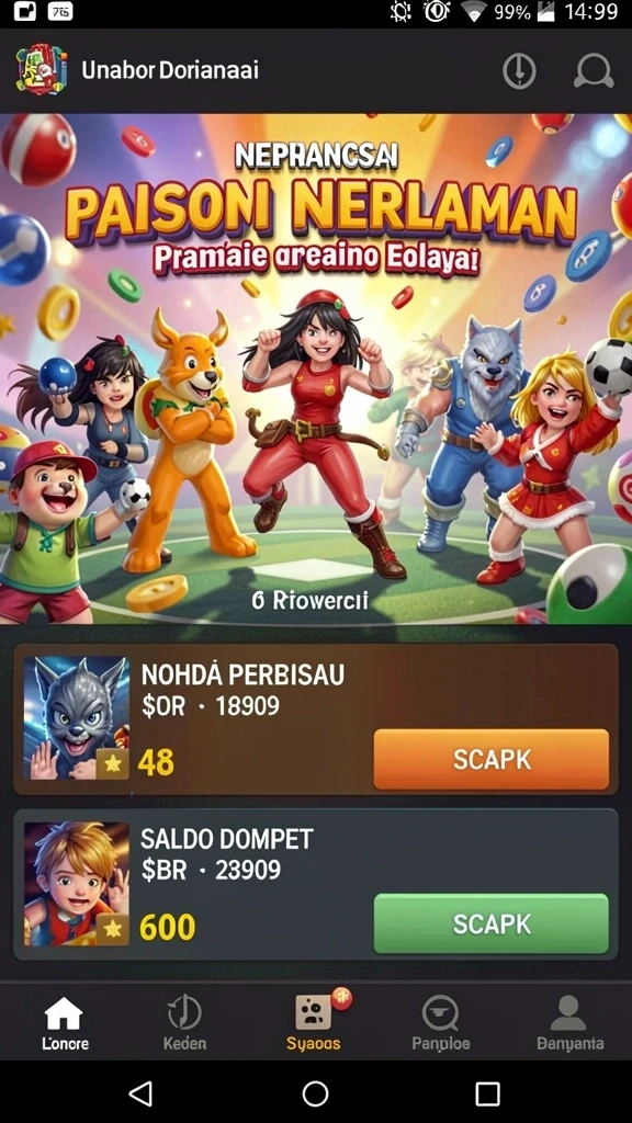 spin101 - Berkat grafis yang memukau, setiap putaran terasa lebih seru.