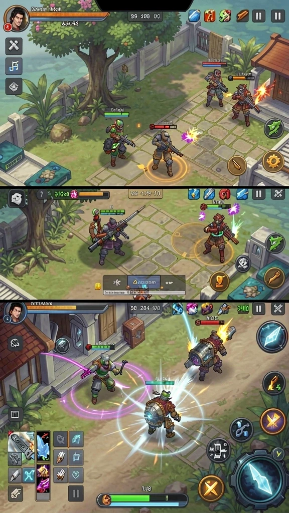 v21 - Mode multiplayer memungkinkan Anda bersaing dengan teman.